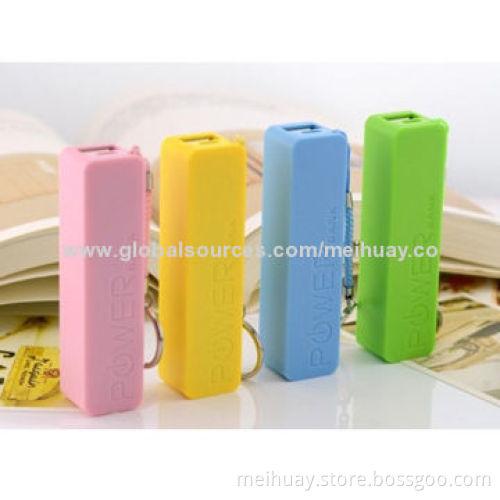 Mini Emergency Mobile Phone Chargers with 2,600mAh(Samsung) 18650 Battery Cell